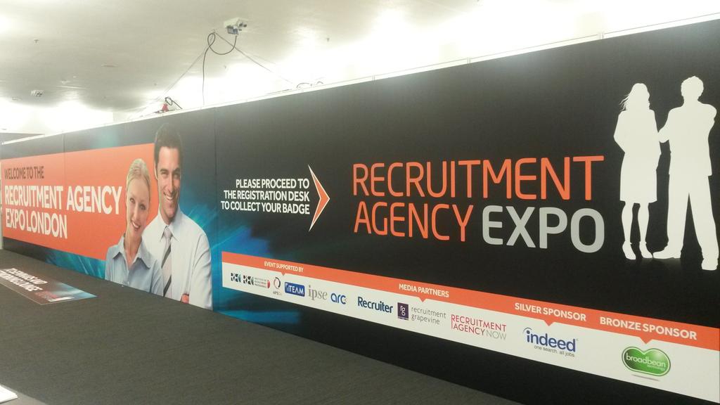#RecAgencyExpo not going to miss this sign on the way in @recexpo #exhibitionready