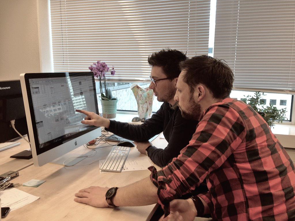 Puntjes op de i!! Flowchart van een nieuwe app bespreken met <a href="/kayvanmourik/">Kay van Mourik</a>!