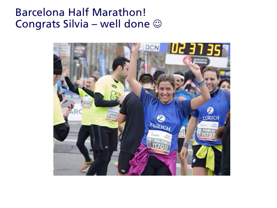 MonikaESchulze's tweet image. #Zurich #BarcelonaHalfMarathon - great presence for our brand.
