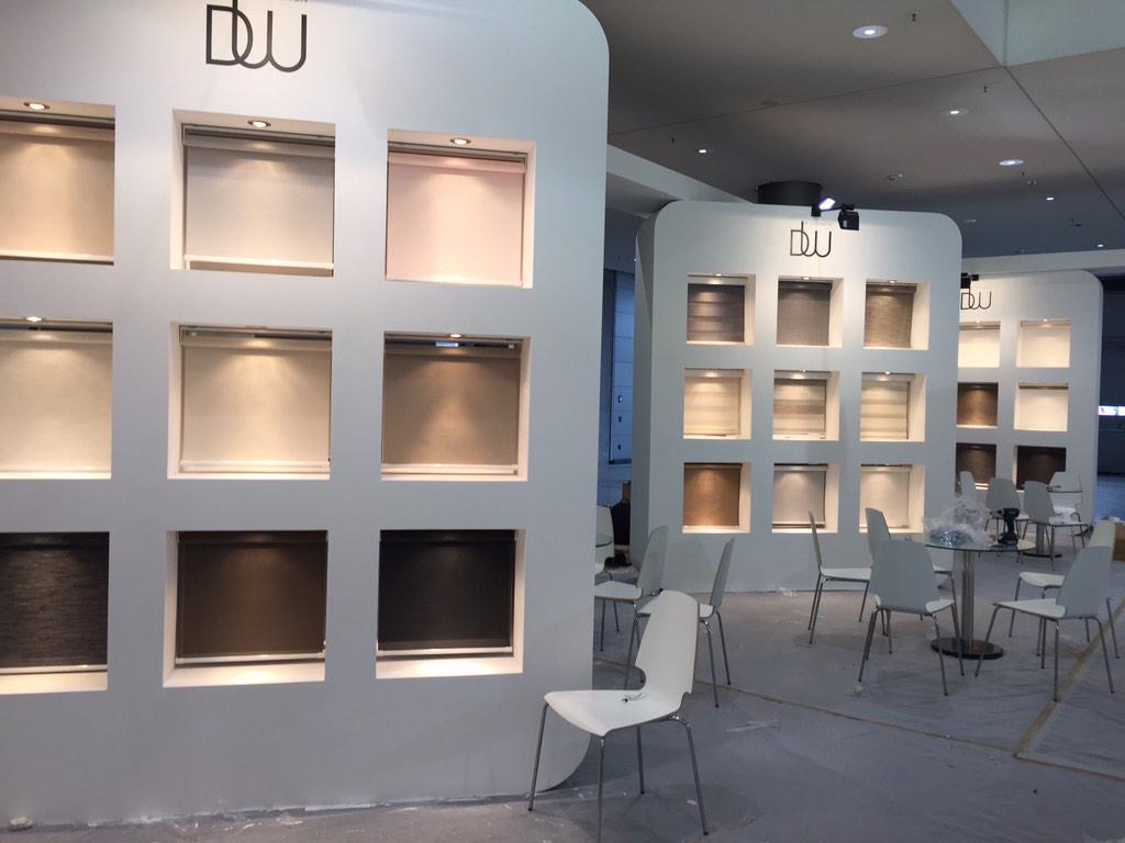 dwindustryusa's tweet photo. Booth set up complete! #RT #STUTTGART #2015 #expo #roller #shade http://t.co/J9ondS1Fhd