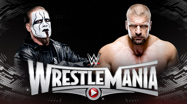 A match we NEVER thought we'd see is going to happen at <a href="/WrestleMania/">WWE WrestleMania</a> 31! wwe.me/JtWBW <a href="/Sting/">Sting</a> <a href="/TripleH/">Triple H</a>