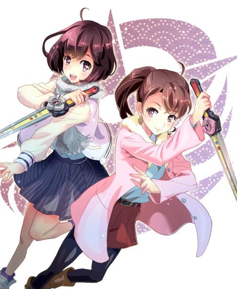 和泉リオン 10 8単行本発売 イラスト ニンニンジャーのヒロインズ完成しました 忍びなれども忍ばな い Http T Co Tzgt1h77sh Twitter