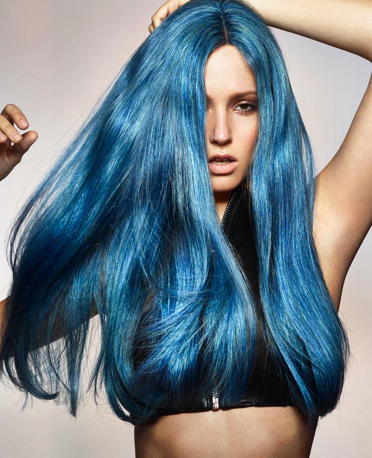 hotonbeauty's tweet image. Happy #BlueMonday Beautiful blue mane by Matthew Roskell of the U.K. #hotonbeauty