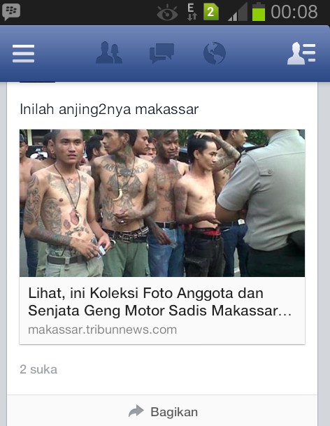 NicePutri's tweet photo. #MakassarTidakAman.. cc : @bolang_mks @tribung @agakarebaa http://t.co/E2CgifGdwJ