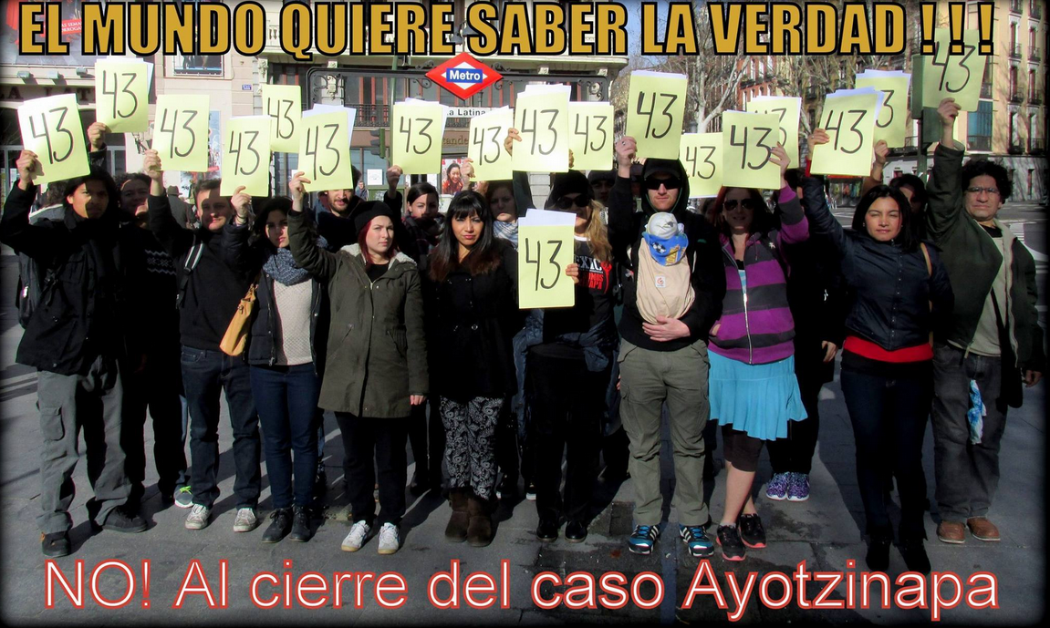 CucarachoRev's tweet photo. México no olvida #AccionGlobalporAyotzinapa http://t.co/K94B9eZFkH