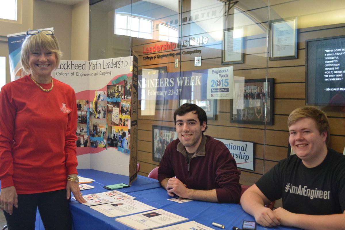 CaseyBiles's tweet photo. #EngWeekMiamiOH #Iamanengineer @LeaderLouise http://t.co/Hq0iKNTv97