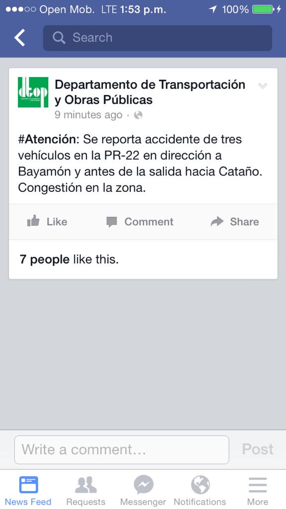 Veromarfalcon's tweet photo. @TransitoPR http://t.co/tmNvp6nnDJ