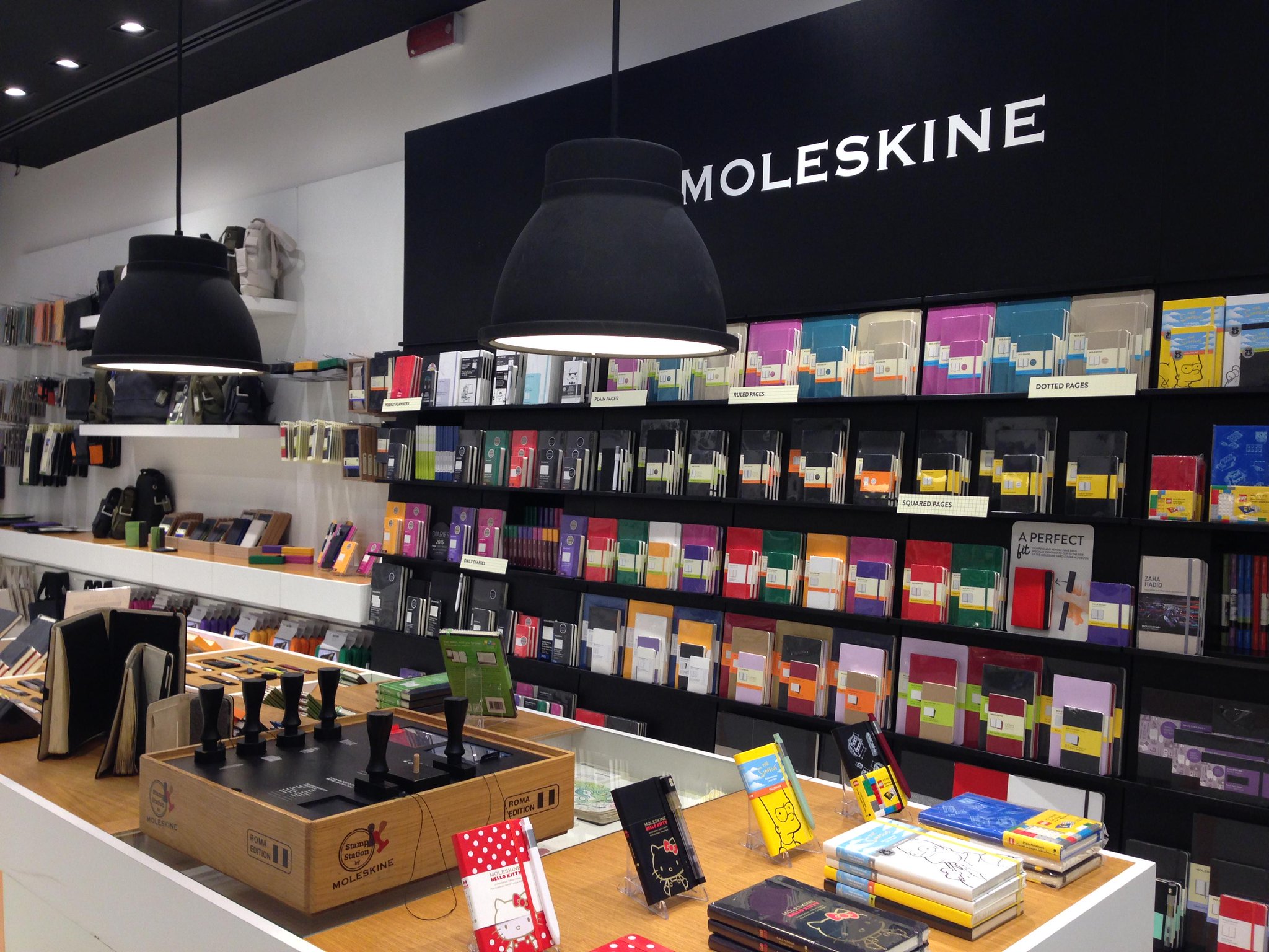 Moleskine on Twitter "The Rome Termini Moleskine Store just moved to