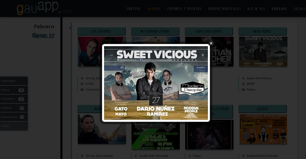 gauapp's tweet photo. Uno de los DJs + punteros del norte visita @SweetanVicious el viernes! No os perdáis a @djdarionunez y #EKRamirez! http://t.co/34gNMpfAt2