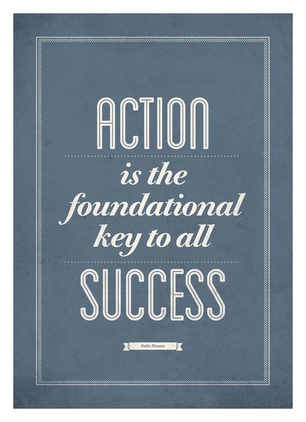 DrMaryWilliams's tweet photo. "Action is the foundational key to all #success." http://t.co/CiShcFbkbv