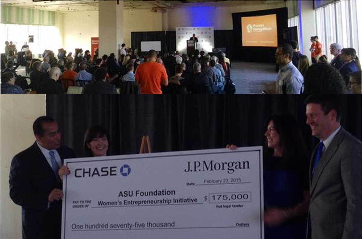 Az4Solar's tweet image. #PHXStartupWeek $175K @Chase @MayorStanton @GPEC @ChrisPCamacho @ASU @InnovationDean @InfusionSoft #AzSTEM #GDPJobs