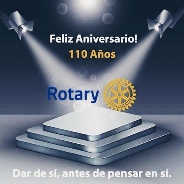 ClubRotLimon's tweet image. Hoy celebramos 110 años de la existencia de Rotary...!