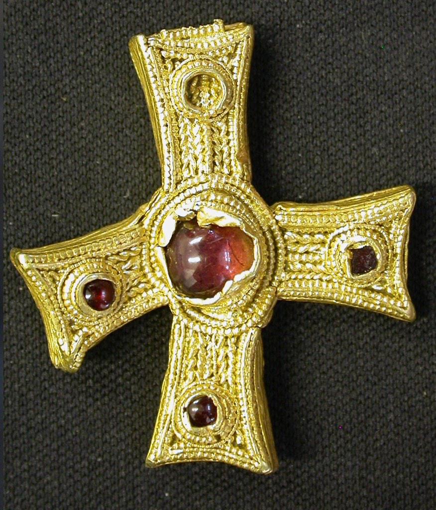 Anglo saxon deals cross pendant