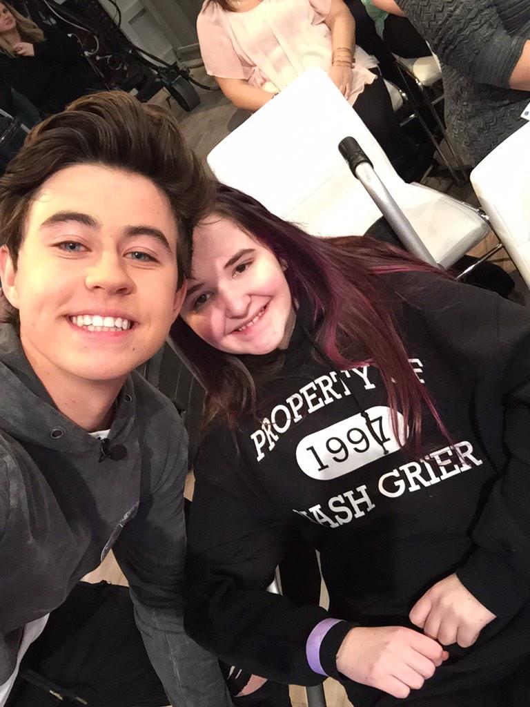 Saw this cutie in the audience today after the show! It was great to meet you! Keep smiling love xx