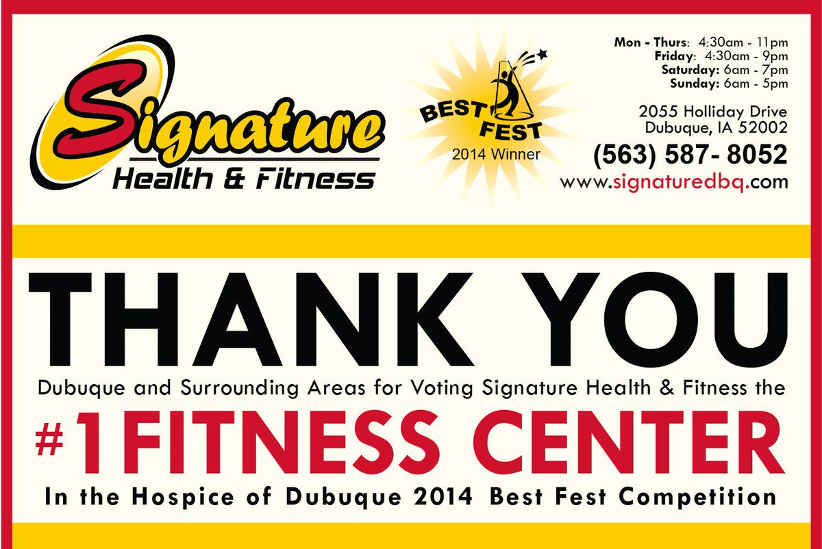 SignatureDBQ's tweet photo. Signature 2014 Best Fest Winner for 3rd year in a row -  

 Thanks for voting Signature ... http://t.co/RI2JhurXLq http://t.co/SHKBBHVCcz