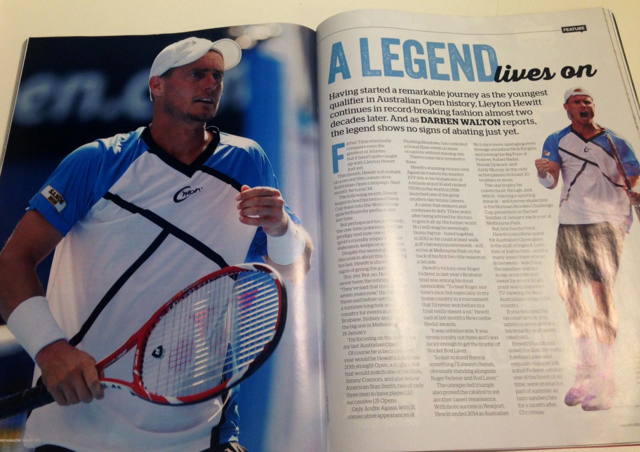 We love to write about him, you love to read about him ... Happy Birthday Lleyton Aussie fave is 34 today 