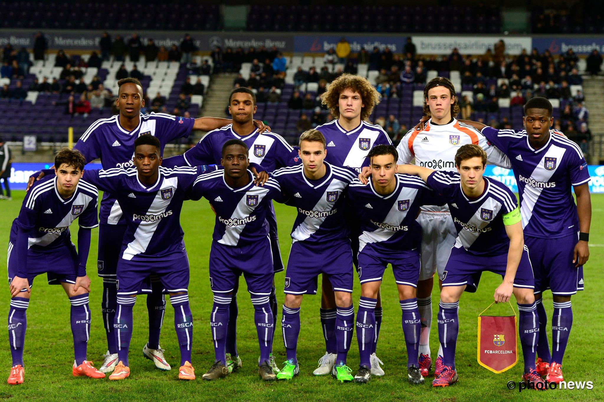 RSC Anderlecht on X: Our team against FC Barcelona! #NextGen #ANDbar   / X