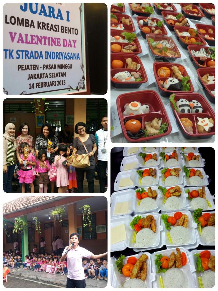 bebitang's tweet image. Adik-adik dan Mamanya di TK Strada Pejaten ikutan lomba bento bersama Bebitang, keren loh kreatifitasnya