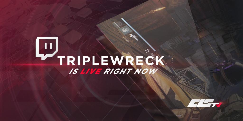 EncoreDivision's tweet photo. Hang out with @tripleWRECK LIVE on @Twitch! RT #CLStv http://t.co/8Xrv8lXL2O http://t.co/D8pCmOd96u