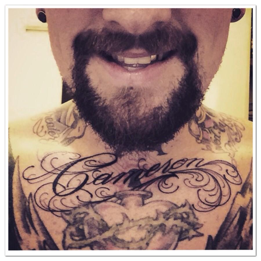 What do you think of @TheVoiceAU  coach BenjiMadden_'s new ink? #CameronDiazinink #wifetattoo #tvweekmag #cute