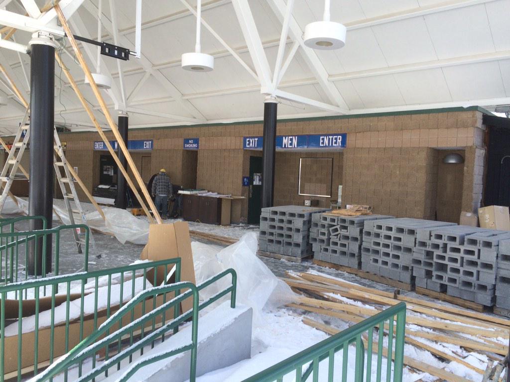 South Bend Cubs on Twitter "Construction begins on two new outdoor