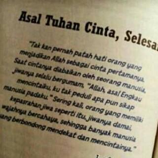 aagym's tweet photo. Memburu cinta Alloh, adalah kemuliaan dan kebahagiaan hakiki tak akan pernah ada rasa kecewa dan dikecewakan http://t.co/4Bs3iqzMAT
