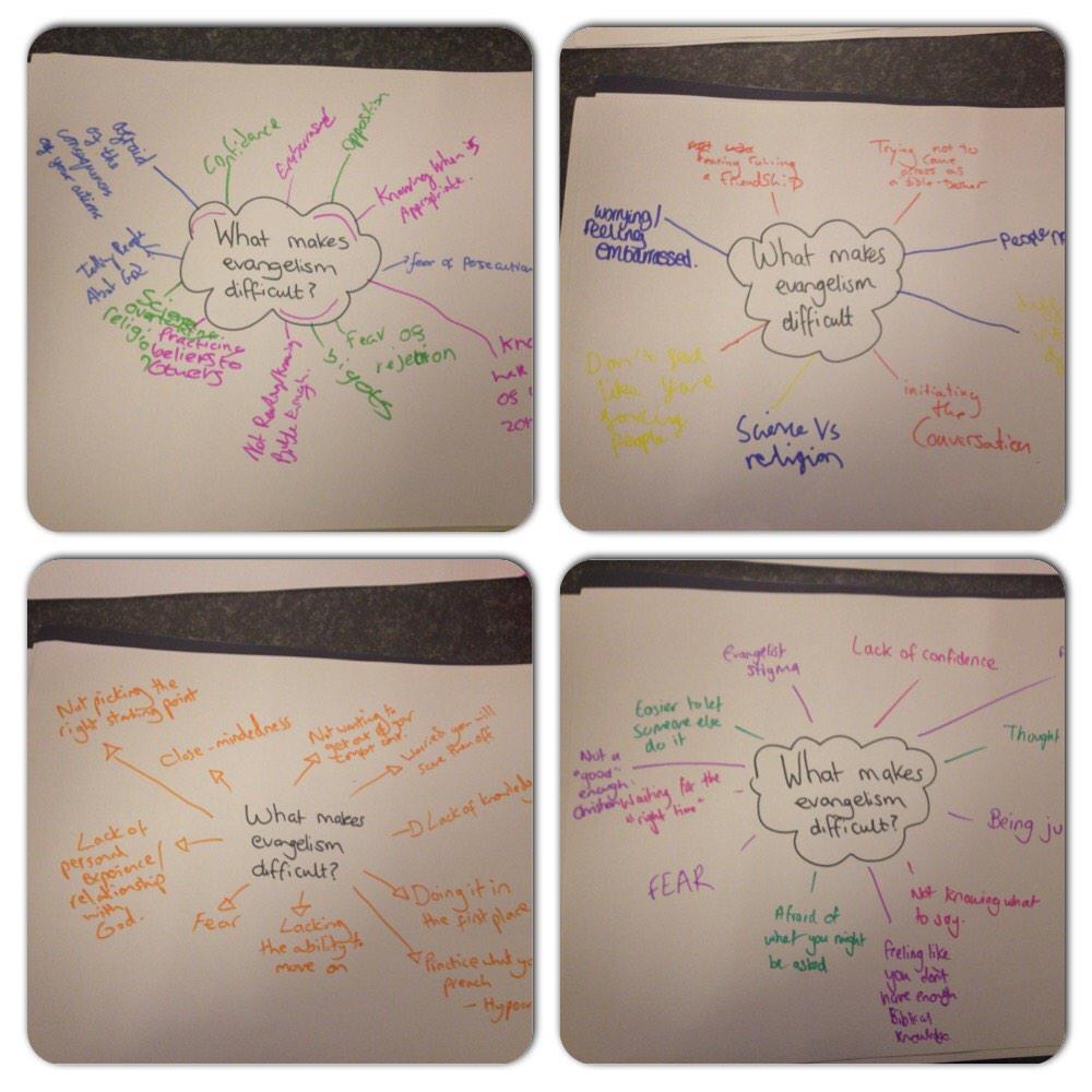 WolvesCU's tweet image. Tonight we discussed what makes evangelism difficult...