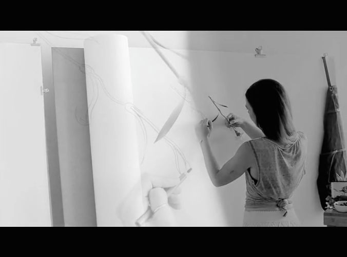 GreerTownshend's tweet photo. #BTS vid of me in my #studio, #LtdEd prints &amp; more #Kickstarter #art #drawing #portrait https://t.co/W0l4ZneX5N http://t.co/9SOrwo3WGu