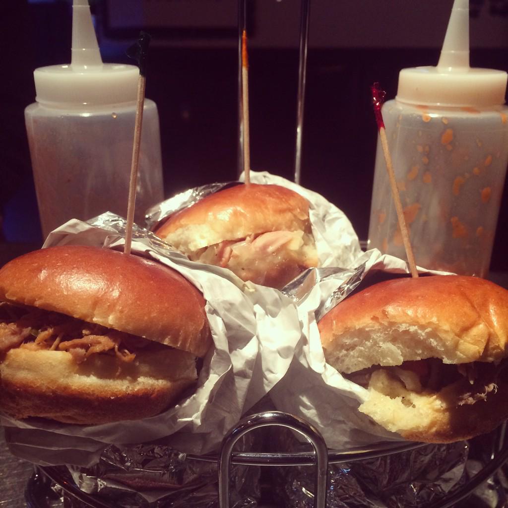 ROCKS_NC's tweet photo. We are showcasing our new slider special tonight! Come be the first to try them all! #SliderNight @ROCKS_NC #foodporn http://t.co/qCOcQFkQji