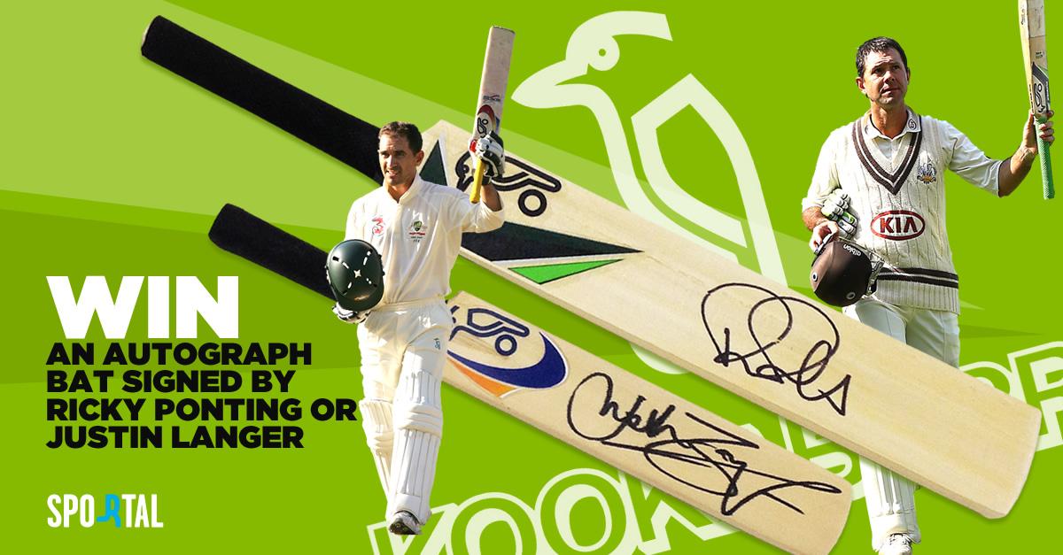 WIN 1 of 2 <a href="/KookaburraCkt/">Kookaburra Cricket</a> autograph bats. Retweet and click the link to enter → on.fb.me/1B6vNDh #CWC15 #GameOn