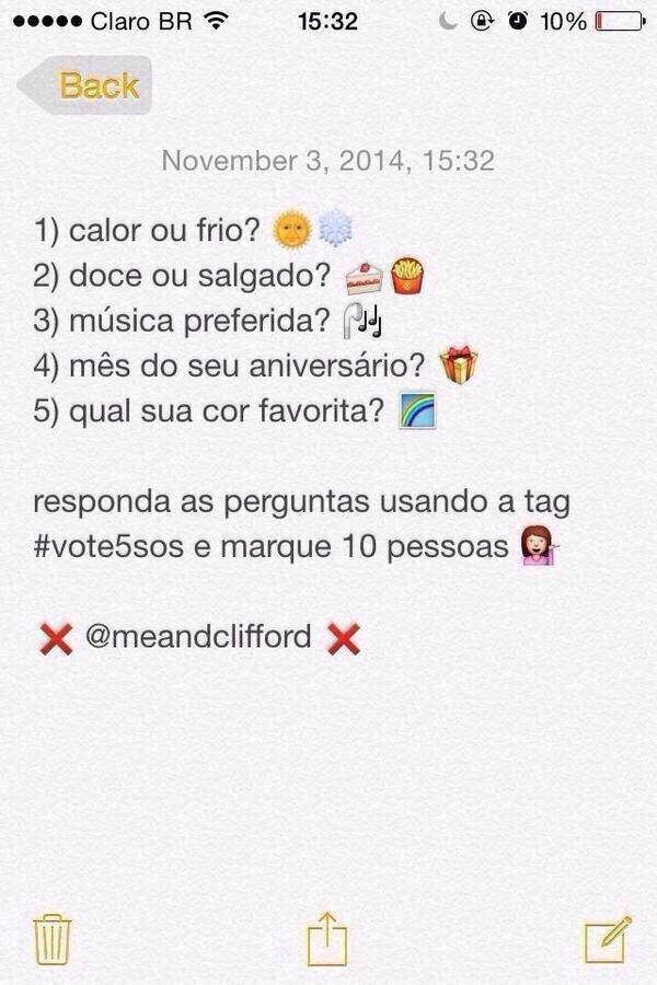 mikestiloso's tweet image. calor
salgado
do i wanna know
julho
preto
#vote5sos #KCA