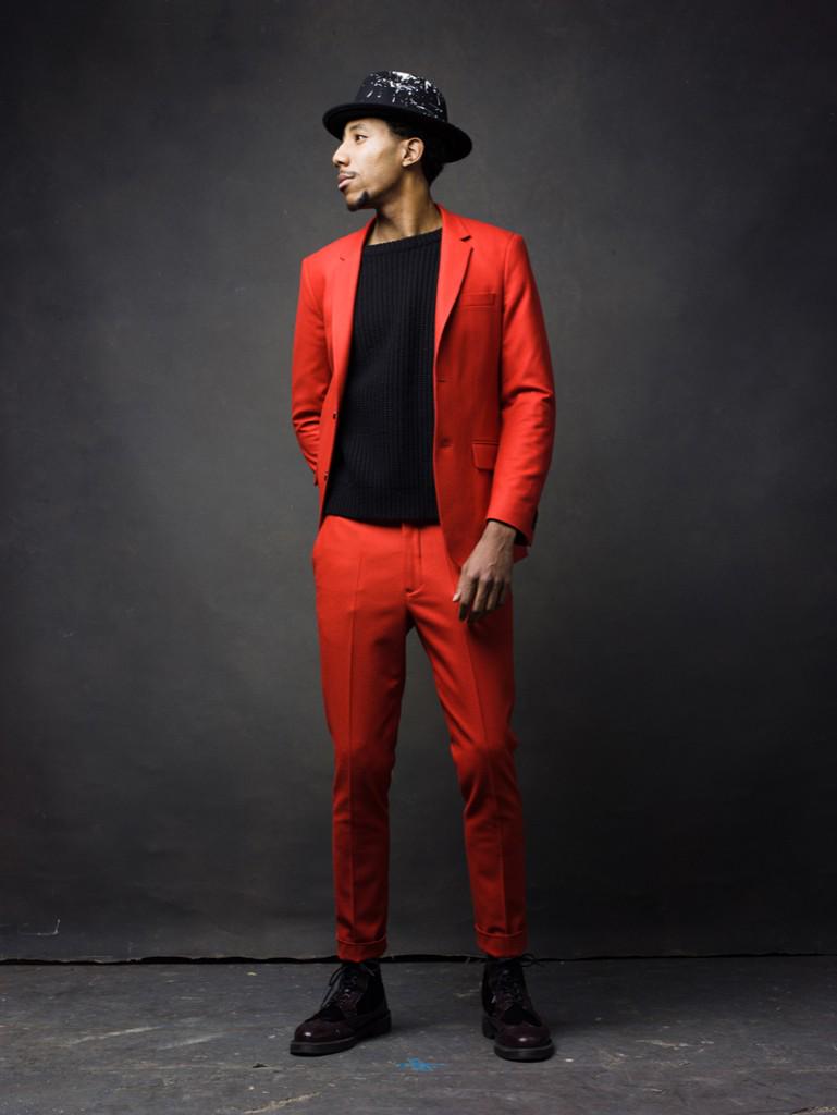 #Mr Hat wears red at Liberty Fairs New York/Las Vegas