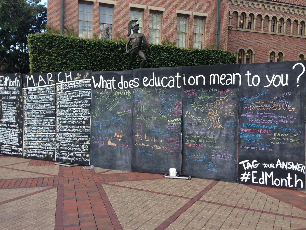 USCShoahFdn's tweet photo. Education is more than just learning about but learning from the Holocaust & other genocides
#EdMonth http://t.co/Hc6qq1rcwK