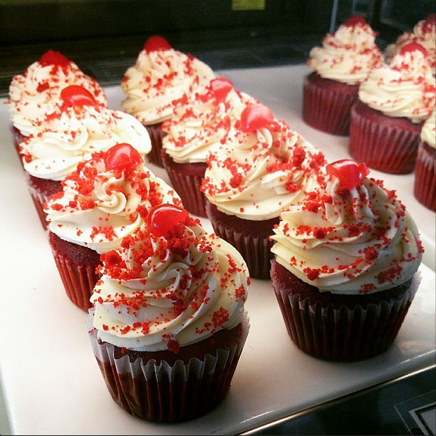 CafeTerrazaPdP's tweet photo. It's a good morning indeed when you get to eat this lovely red velvet cupcakes with cherry topings! http://t.co/khePAr0fXk