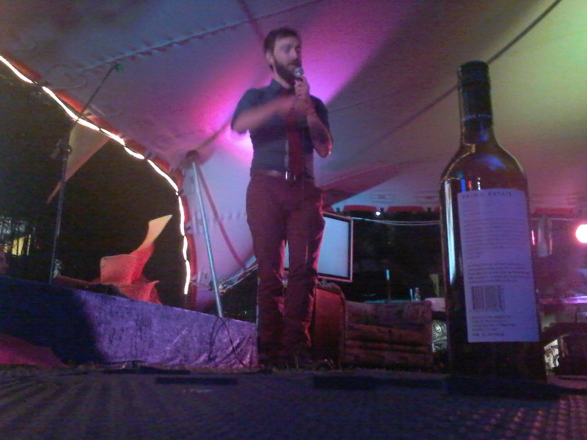 whoneedsaroad's tweet photo. Nerds, sharks, octopusses and a new sight on things. Oh, and wine! #NerdNite #ResBaz #Melbourne2015 http://t.co/F960eoThG6