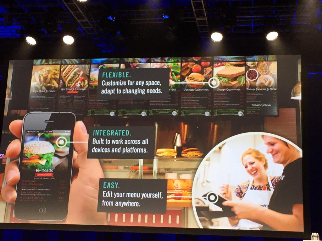 chilkner's tweet photo. A New Way to service customers and run the restaurant business with IBM Cloudant #ibminterconnect #menuatgo http://t.co/IqBdMMM9Xv