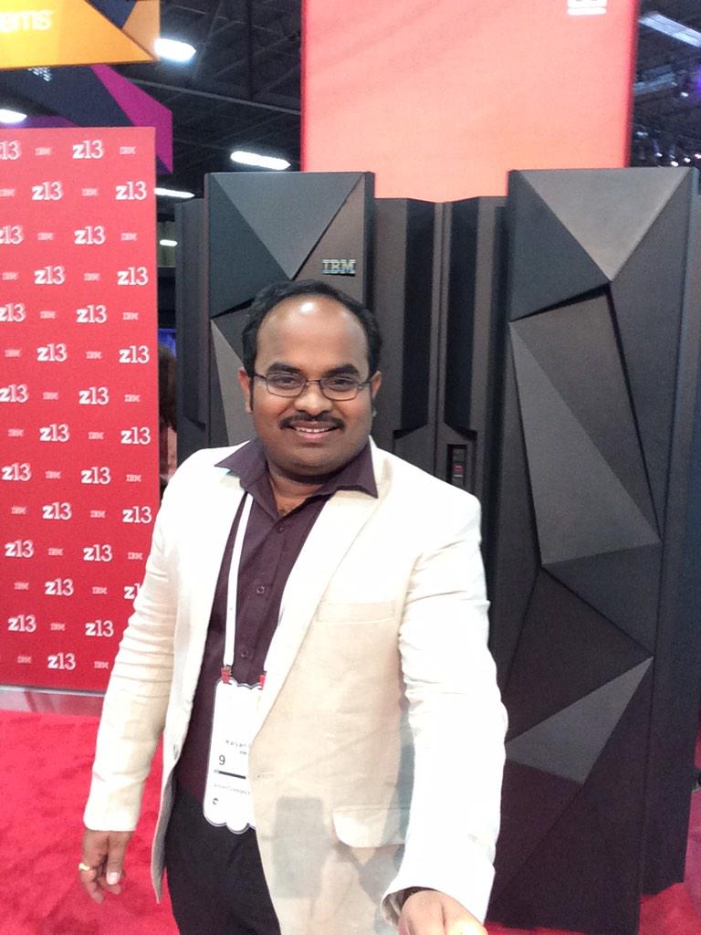 Kalyan_pola's tweet photo. #ibmz #myrightmix #ibminterconnect @IBMStorage http://t.co/SZvMIzLZXj