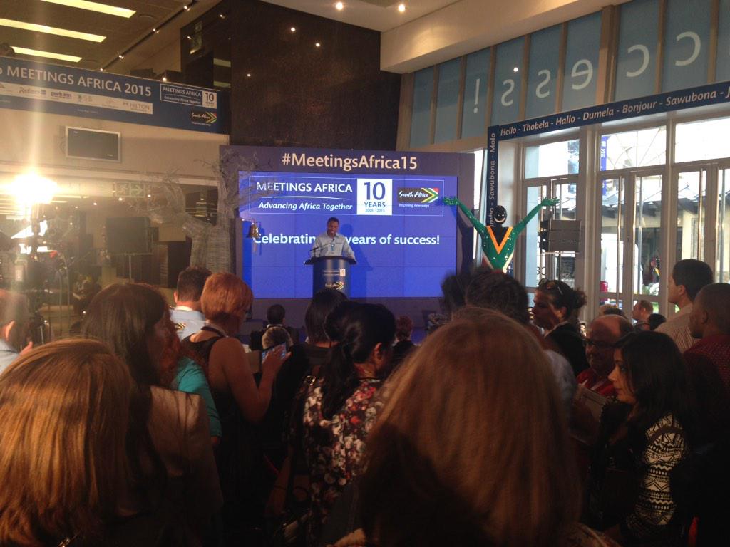 Meetings Africa 2015 kicking off with official welcome