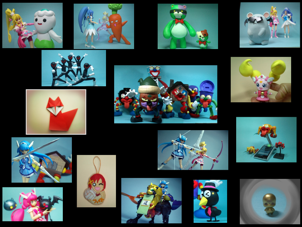 Ms Smile まっぷる 2年間に作った作品をまとめてみました Precure トッキュウジャー アカンベェ 悪夢獣 道 チョイアーク ベール まなっしー キュアキャンディ 魔王 フーちゃん マイッキー ぽん吉 ザクレロ Http T Co Vebsezeair