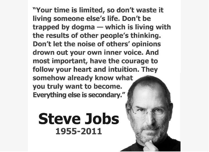 Happy Birthday to Steve Jobs who would have been celebrating his 60th today. A humble genius of the 21st century. 