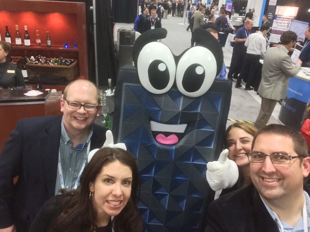 FranklyBriana's tweet photo. .@kristalyork @burckart @tlpierce #IBMInterConnect #pureappfun #selfie http://t.co/EHregiYIR6