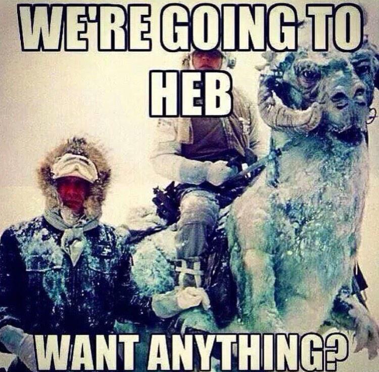 AyDiosFrio's tweet photo. #TexasisFrozen #aydiosfrio #stolen #poundsign @HEB http://t.co/00YfUKnbbG