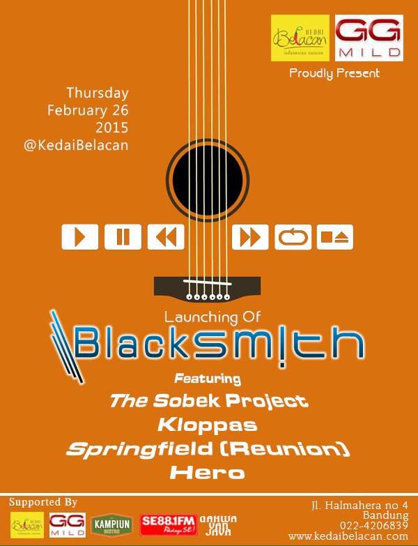 Springfield [Reunion] Back to Stage.
Live Acoustic at Kedai balacan.
Thursday, February 26 2015.