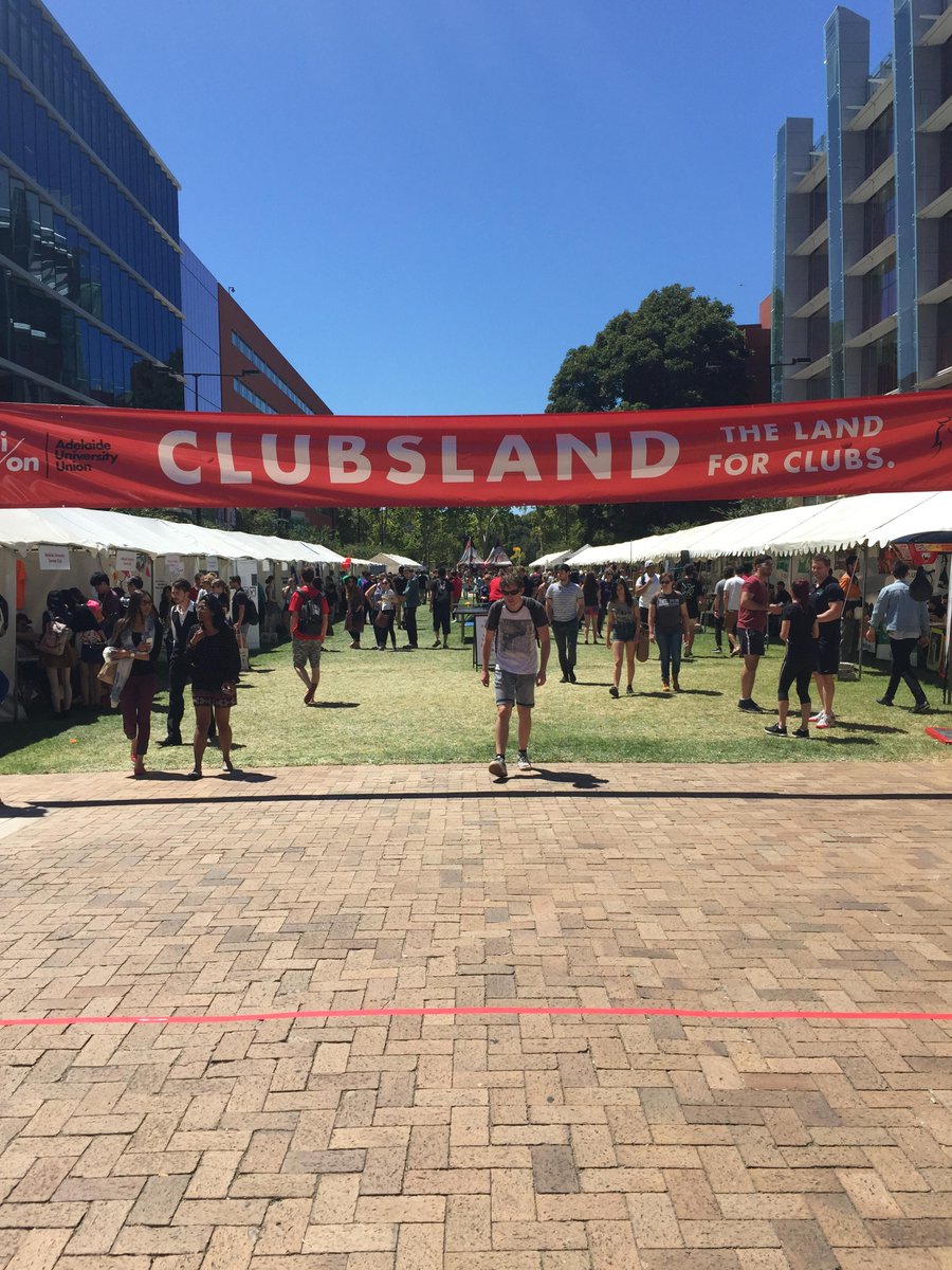 Code360Software's tweet image. CLUBSLAND! We think this is exactly where we belong! #UniOne #ClubsSoftware #O'Week @UniofAdelaide