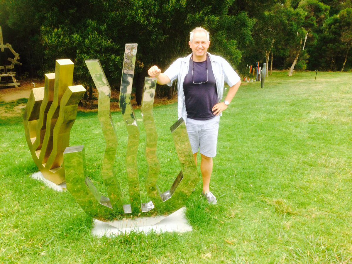 fireworks_art's tweet photo. FireWorks gallery is proud to be apart of the 2015 Montalto Sculpture Prize @montaltowine http://t.co/1McsYPRq9N