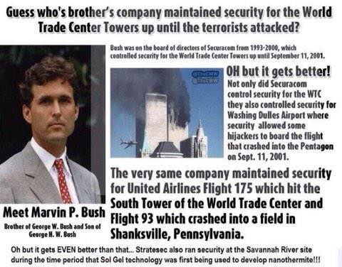 HelpTheMasses_'s tweet photo. Another #Bush and #911 fun fact.. http://t.co/41SQNKgshN