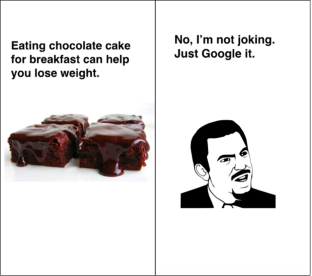 ZzzupApp's tweet photo. @ZzzupApp : Unexpected. Good news to sweet tooth?
#chocolate #morning http://t.co/3BOQSEboG9