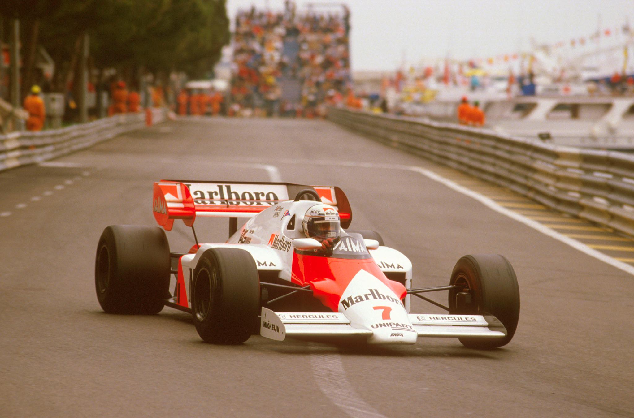 Happy birthday to Alain Prost.The professor turns 60 today.3 times world champion with McLaren.84\ 86\ 89\. 