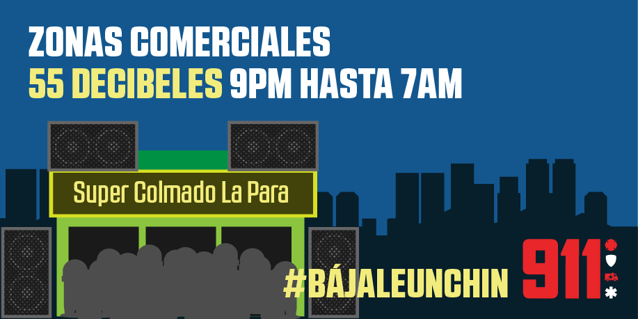 Sistema911_RD's tweet photo. Mira la imagen y conoce cuál es el máximo de ruido permitido en las Zona Comerciales. Infórmate y coopera. http://t.co/lbvwLyDE6E