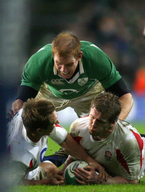 IrishRugby's tweet photo. On this date eight years ago - The Bull cried, Girv swerved, @Paul_OConnell ruled, Shaggy soared #ShoulderToShoulder http://t.co/JNCl3PsKxE